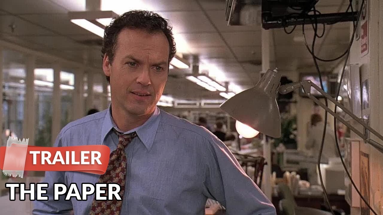 The Paper (1994) Trailer | Michael Keaton | Glenn Close