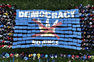 In Lambertville, New Jersey, No Kings Day Rally blends protest and creativity
