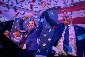 Mikie Sherrill becomes New Jersey’s first Democratic woman governor after defeating Trump-backed rival