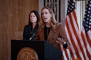 Roxbury ICE warehouse plan draws sharp rebuke from Sherrill, who vows state action