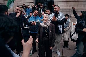 Leqaa Kordia returns to Paterson after year in ICE detention linked to Columbia University protest