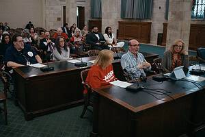 ‘I wouldn’t feed a dog this food’: New Jersey nursing home residents testify before Senate committee