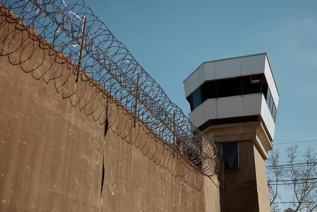 New Jersey State Prison exterior in Trenton