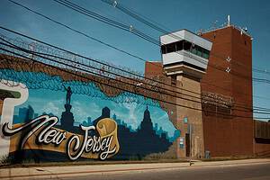New Jersey State Prison exterior in Trenton