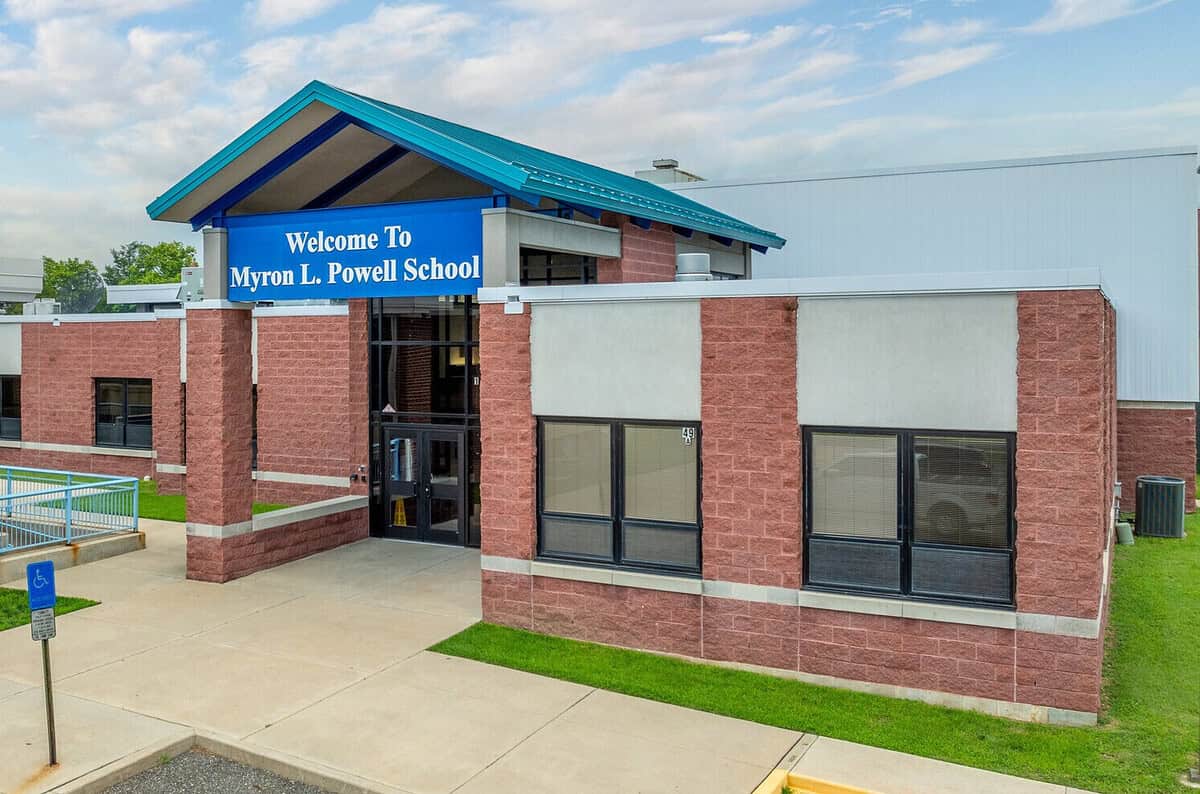 Myron Powell Elementary School building in New Jersey